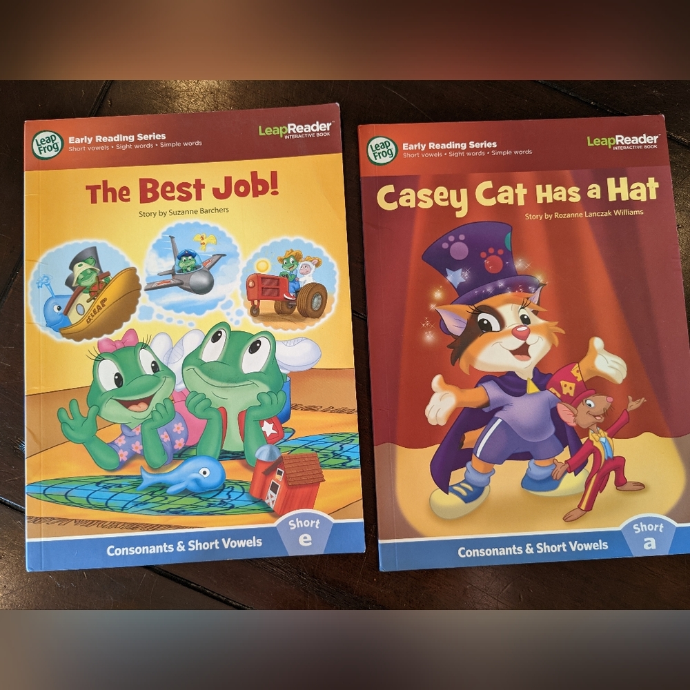 Leap Frog Early Reading Books